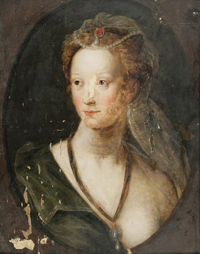 Testa di donna da Flemish